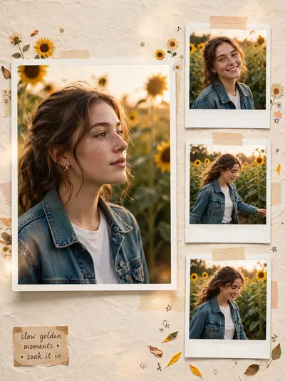 Use the uploaded image as the ONLY facial identity reference. STRICT IDENTITY RULE: – Face must remain 100% identical to the uploaded image – No