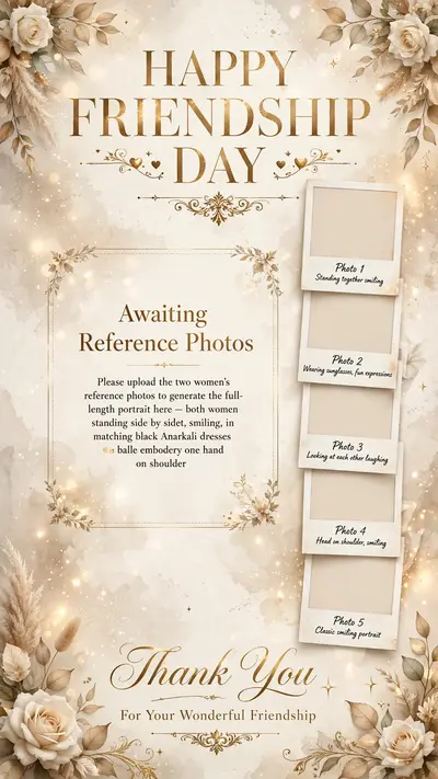 Use the uploaded reference photos as the ONLY identity reference. Preserve both women's exact facial identity, hairstyle, skin tone, facial features