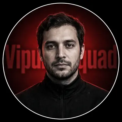 Ultra-realistic cinematic circular profile DP for personal Al brand.Use uploaded photo as the only facial reference with absolute identity