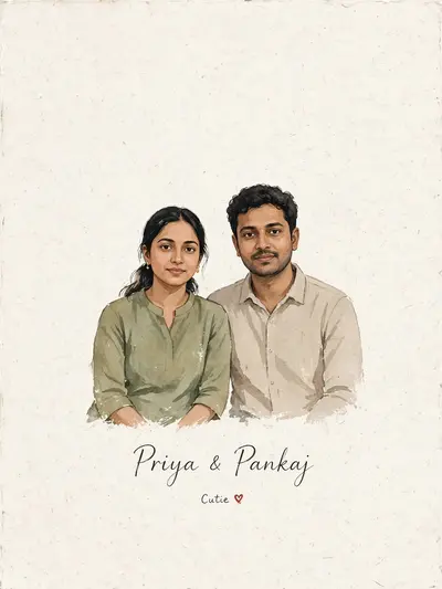 Create a refined, minimalist editorial-style paper cover illustration based on the uploaded photo. Reimagine the subject as a delicate, handcrafted