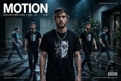 Transform my photo into a high-end cinematic streetwear editorial poster. Keep my face, body, pose, outfit, and original background recognizable, but