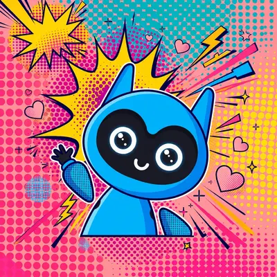 Transform the image into a high-end professional pop-art vector illustration. Use Clean vector shapes with accurate facial features, soft cartoon