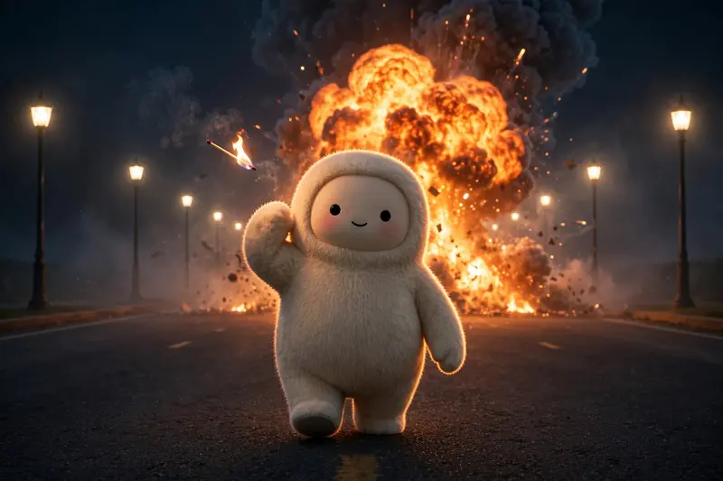 Maintain exact face identity and features from [Reference Image 1]. A cinematic medium-to-wide shot of the subject walking forward down the center of