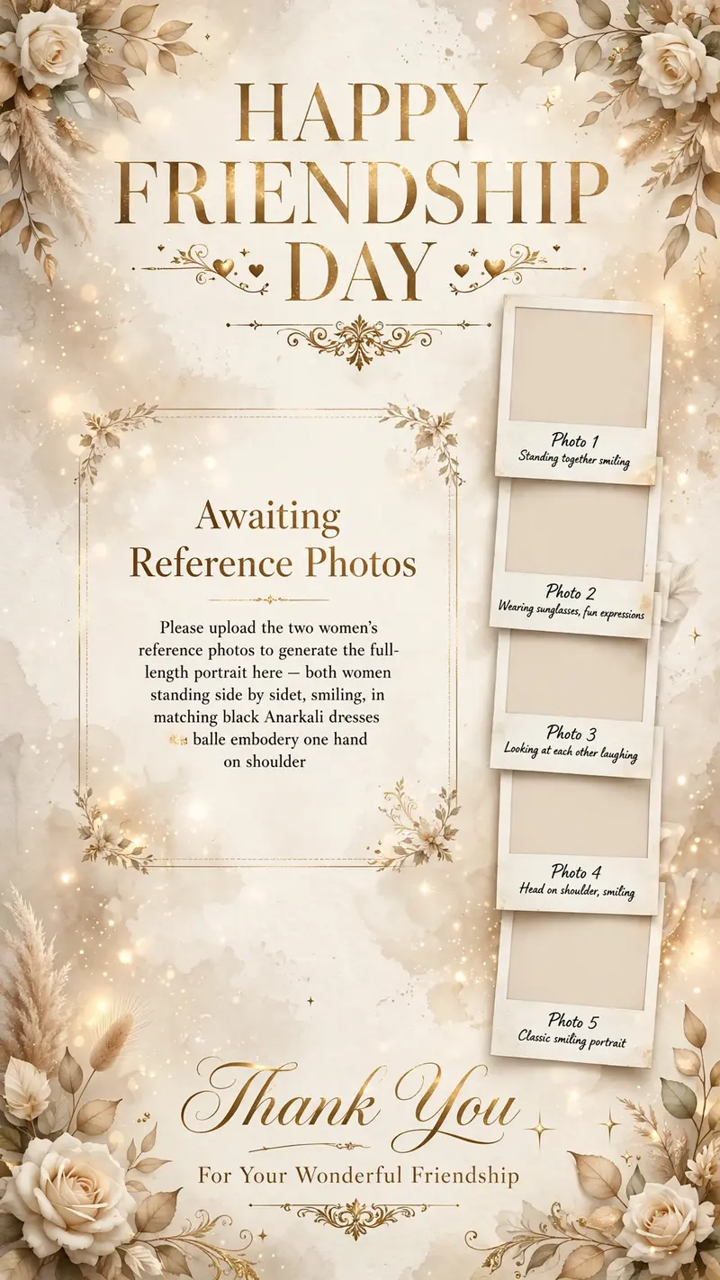 Use the uploaded reference photos as the ONLY identity reference. Preserve both women's exact facial identity, hairstyle, skin tone, facial features