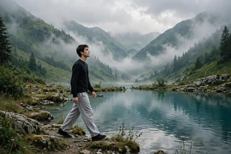 Create an exact 10-second, 16:9 landscape, 30fps, normal real-time-speed, ultra- cinematic live-action video recreating the uploaded reference video