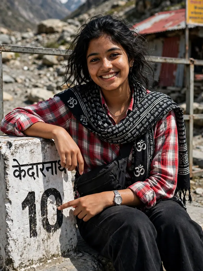 HYPER-REALISTIC CINEMATIC PORTRAIT OF A FASHIONABLE YOUNG INDIAN FEMALE [REPLICATE EXACT FACIAL FEATURES FROM THE REFERENCE PHOTO, FACE MUST BE A