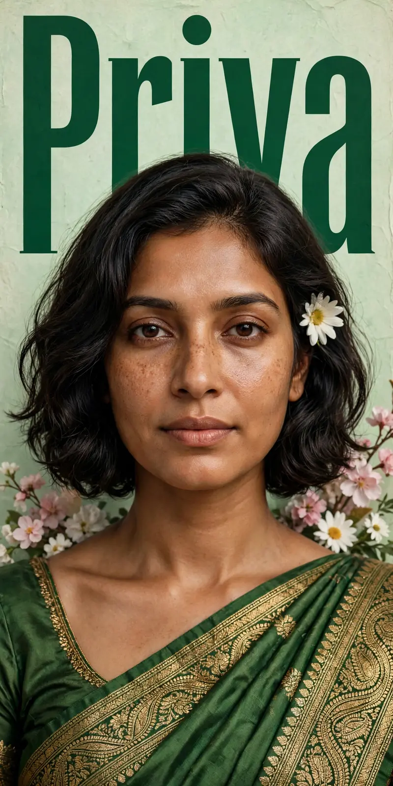 Ultra-realistic cinematic poster of the same person from the uploaded reference image, exact same face, hairstyle, expression, skin tone, pose, and