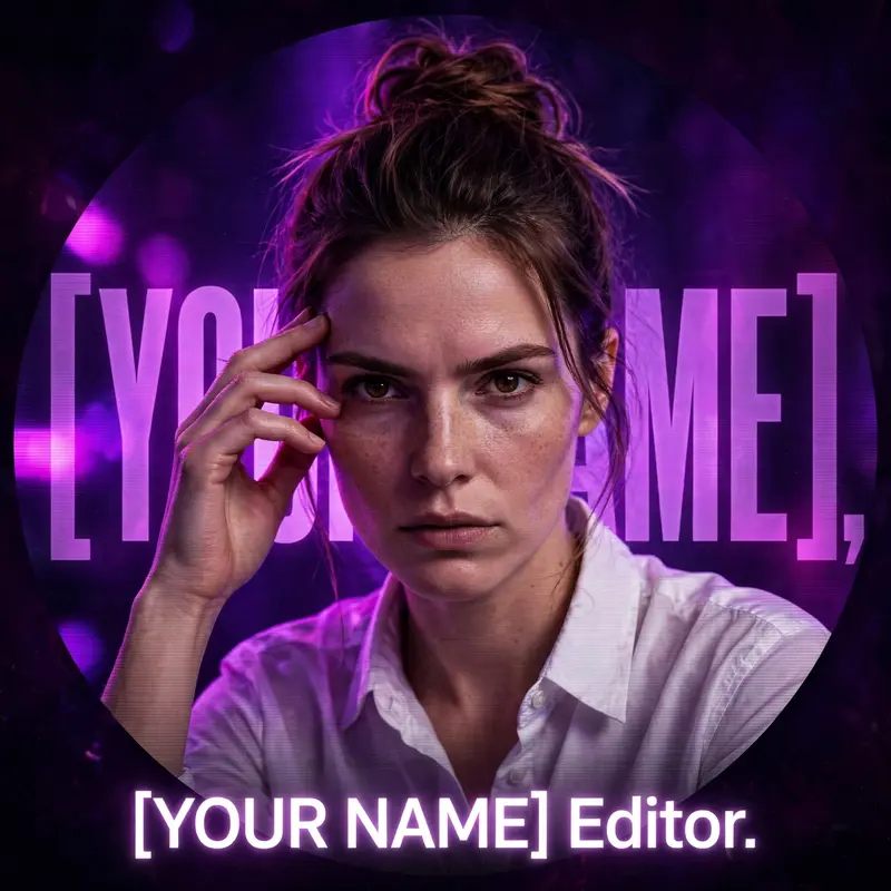 Turn this photo into a circular Instagram DP. Strictly preserve the original face, same identity, natural skin tones. Crisp white button-down shirt