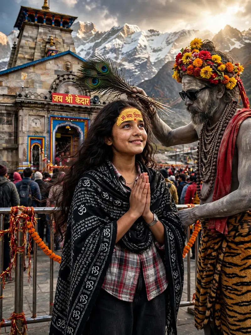 ULTRA-REALISTIC CINEMATIC PORTRAIT OF A STYLISH YOUNG INDIAN GIRL (USE EXACT FACE FROM UPLOADED IMAGE, FACE MUST MATCH PERFECTLY). A highly detailed