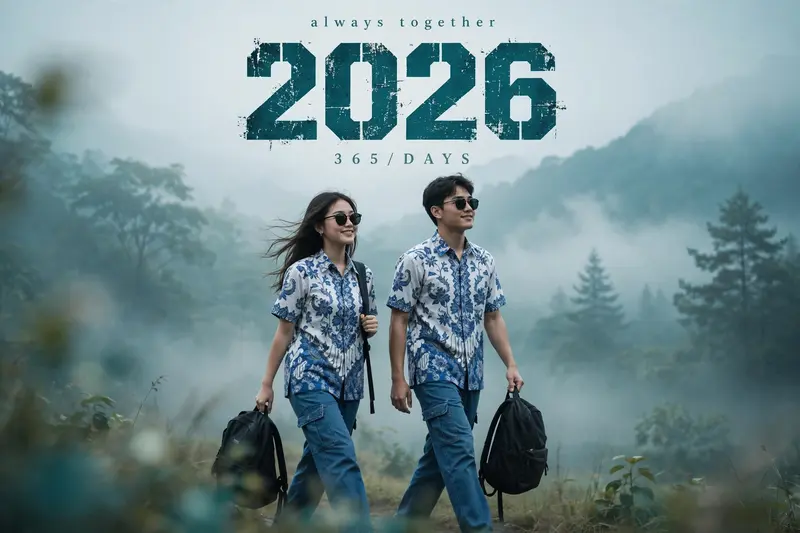 Uploaded girl and boy wearing sunglasses, white and blue batan shirt,blue cargo and left hand black backpack walking confidently across a soft