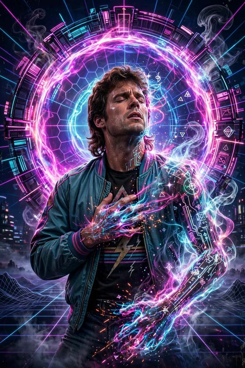 Transform the person in the reference photo into a canonical Stranger Things character while keeping 100% of their real facial features, skin tone